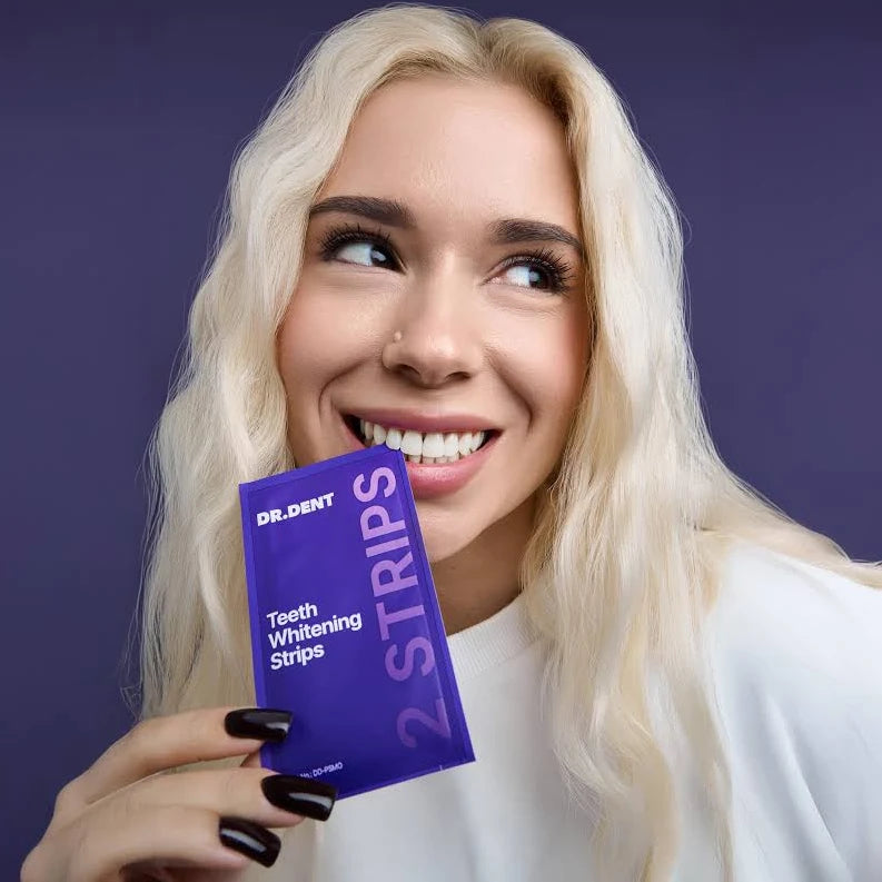 DR.DENT™ Ταινίες Λεύκανσης Δοντιών — 42 Ταινίες / 21 Εφαρμογές